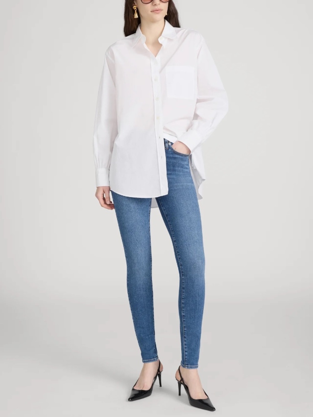 FRAME Skinny Stretch Jeans - size 3 that fits three sizes 12, 14, and 16